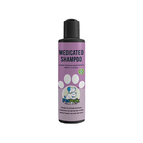 Medicated Shampoo For Dogs 200 ml 1 Piece Pet Perk