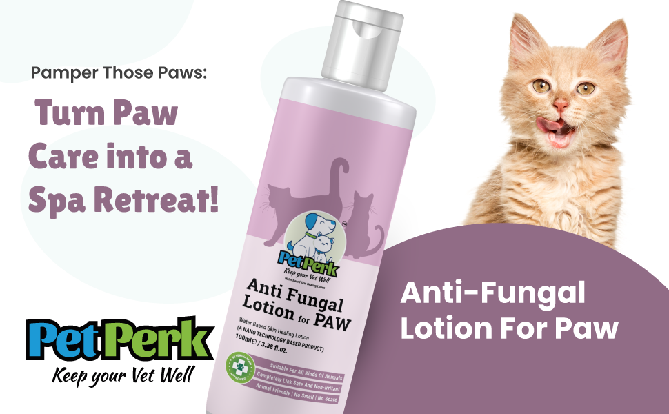 Anti-fungal Lotion for Paw Cat (100 ml / Piece)