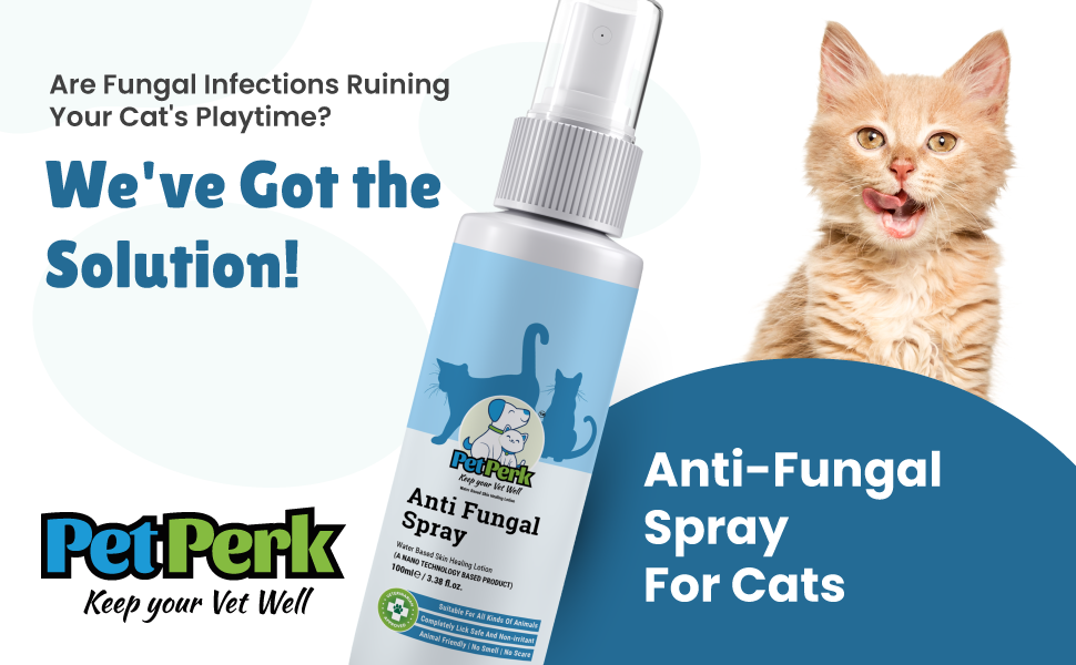 Anti-Fungal Spray for Cat