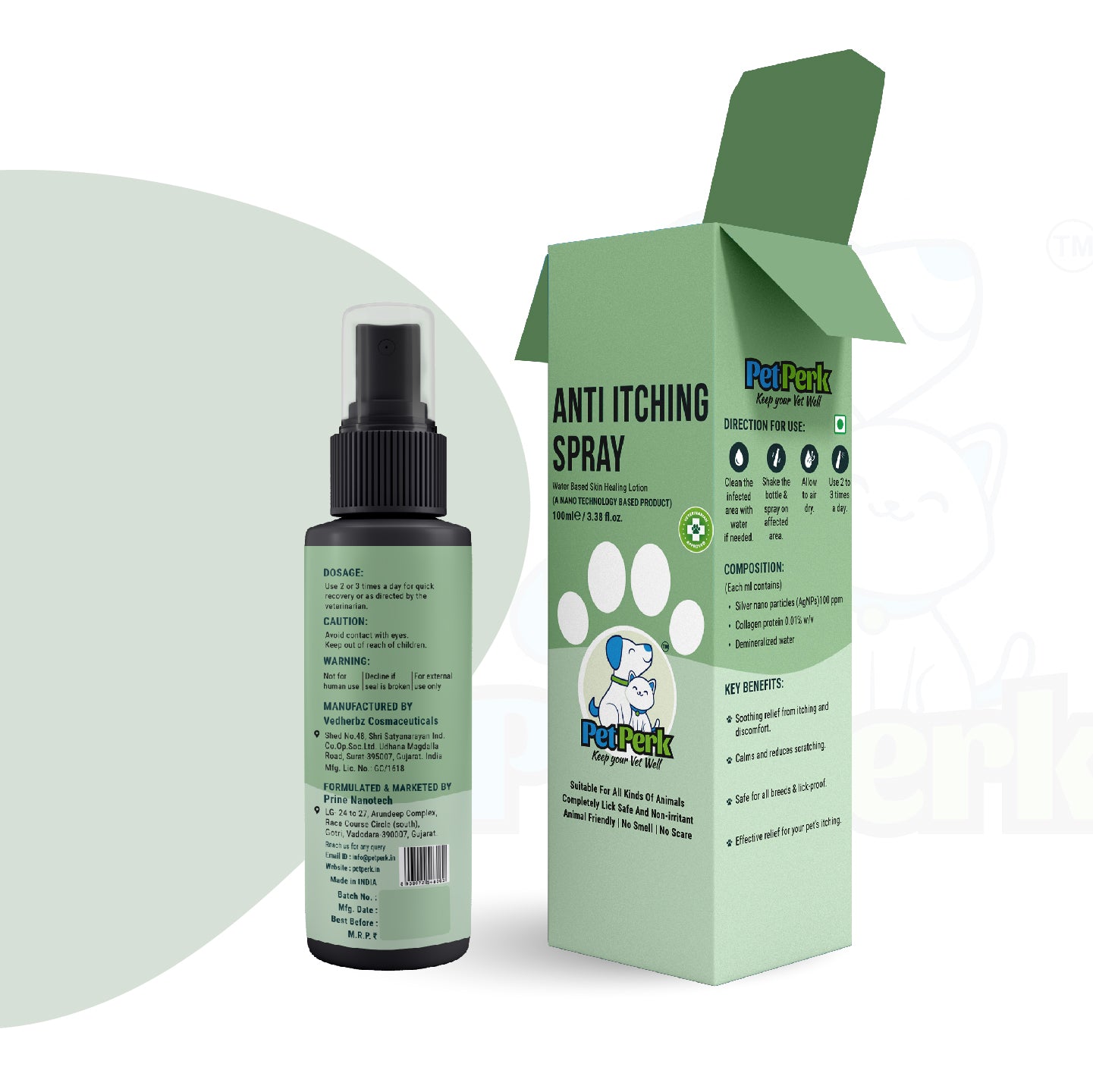 Anti-Itching Spray for Dog