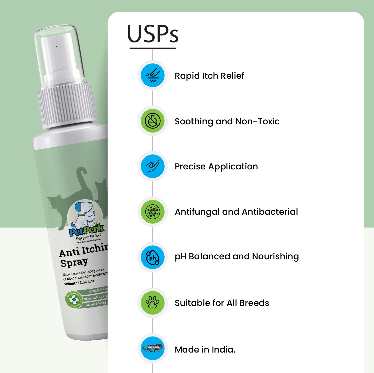 Anti-Itching Spray for Cat (100 ml / Piece)