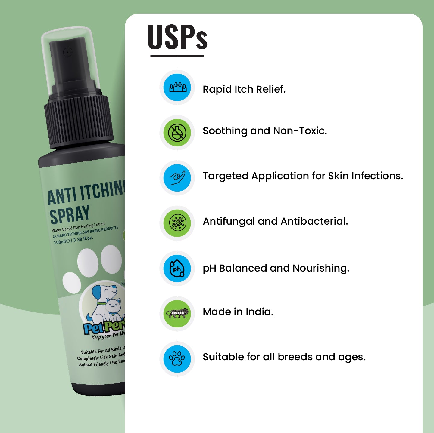 Anti-Itching Spray for Dog