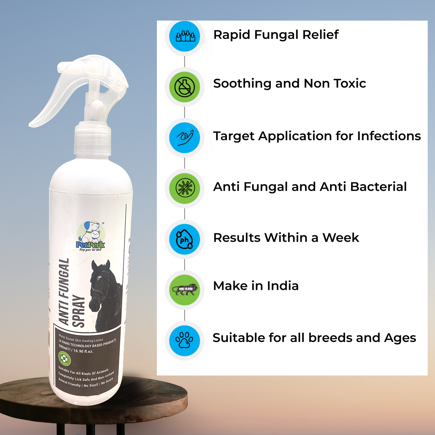 Anti Fungal Spray for Horse (500 ml)