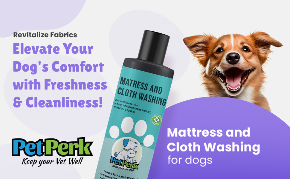Mattress and Cloth Washing For Dogs | 100 ml, 1 Piece