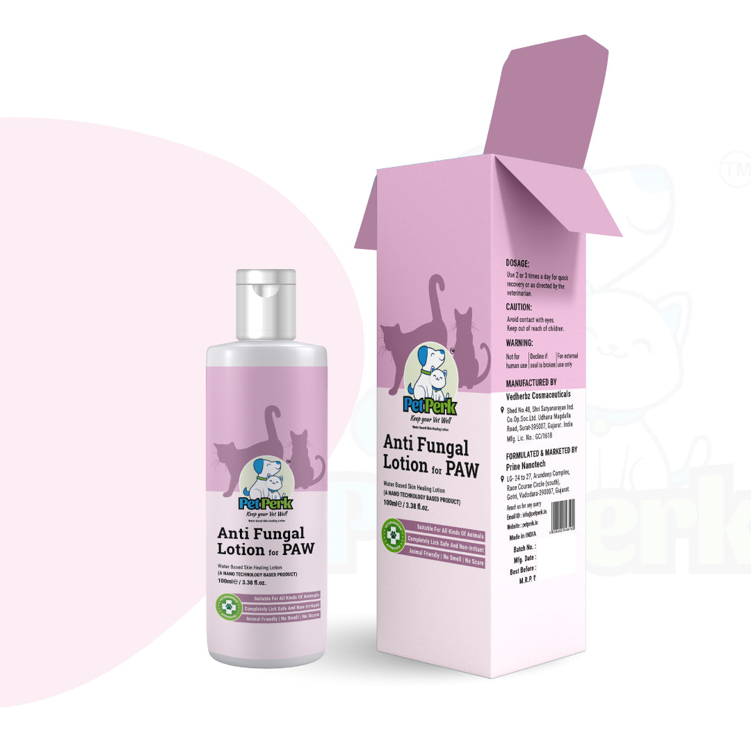 Anti-fungal Lotion for Paw Cat (100 ml / Piece)