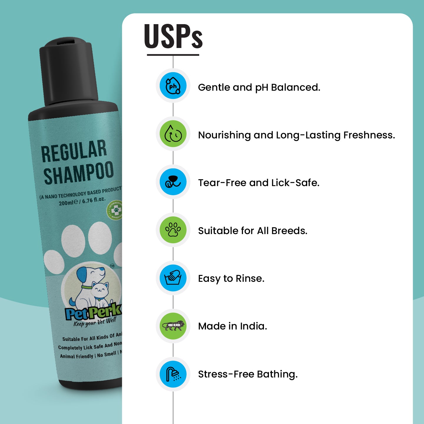 Neem and Aloe vera Shampoo for Dog (100 ml / Piece)