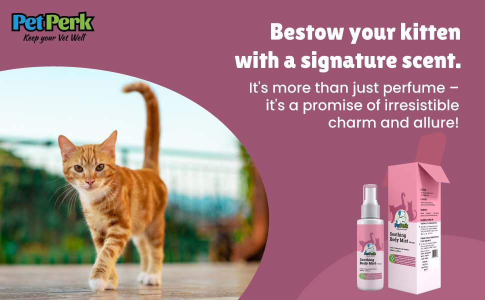 Perfume (Soothing Body Mist Spray) for Cat (100 ml / Piece)