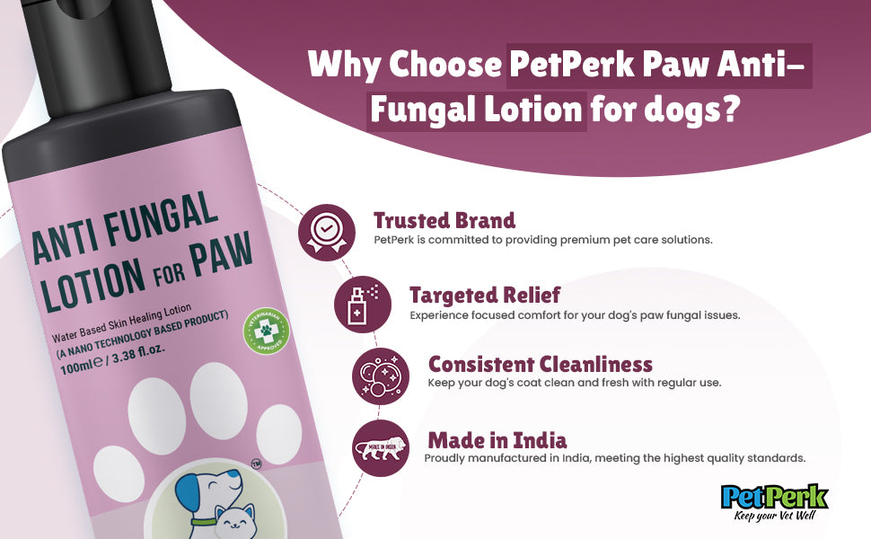 Anti-fungal Lotion for Paw Dog (100 ml / Piece)