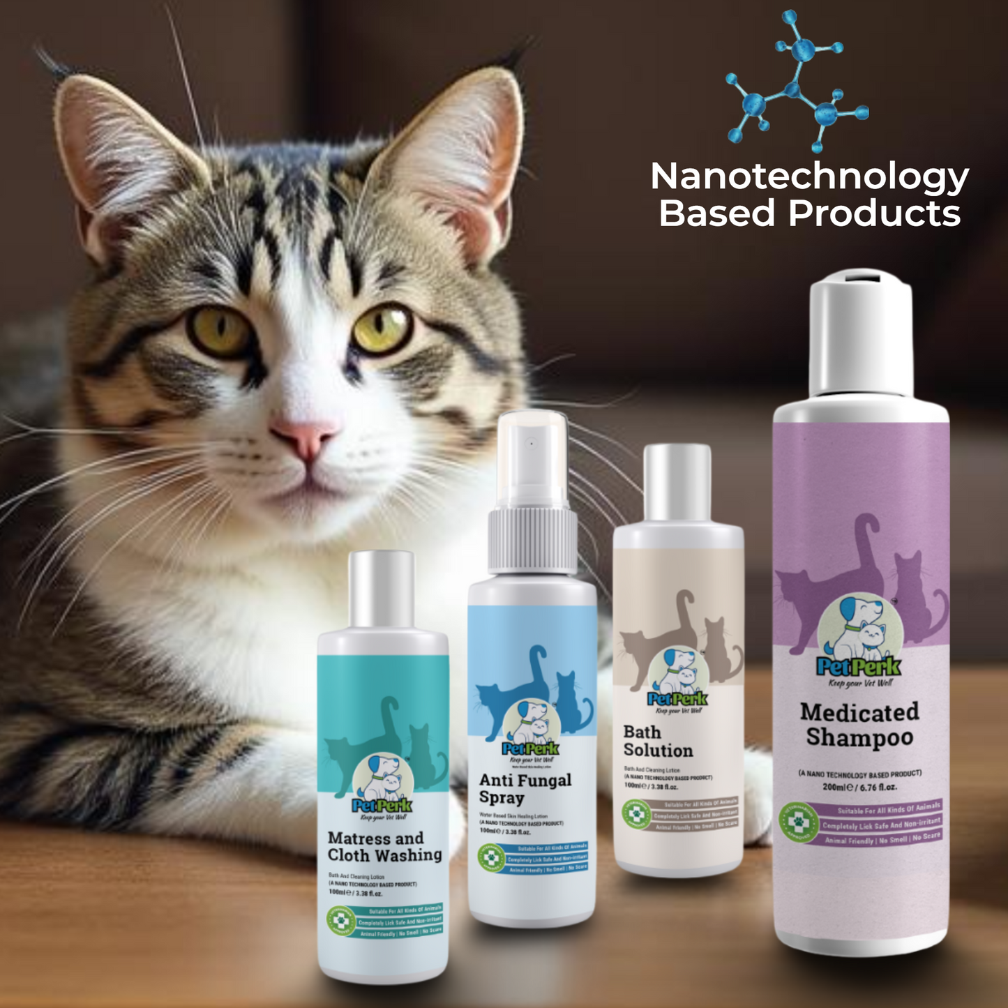 Anti Skin Infection Kit For Cats