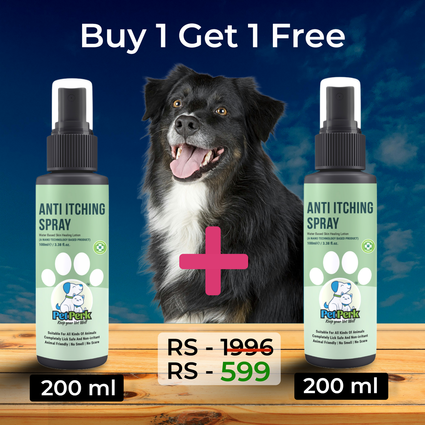 Anti-Itching Spray for Dog