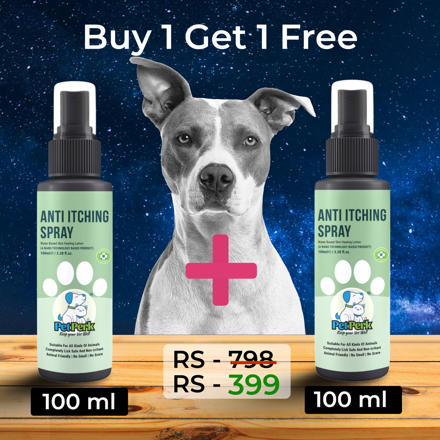 Anti-Itching Spray for Dog