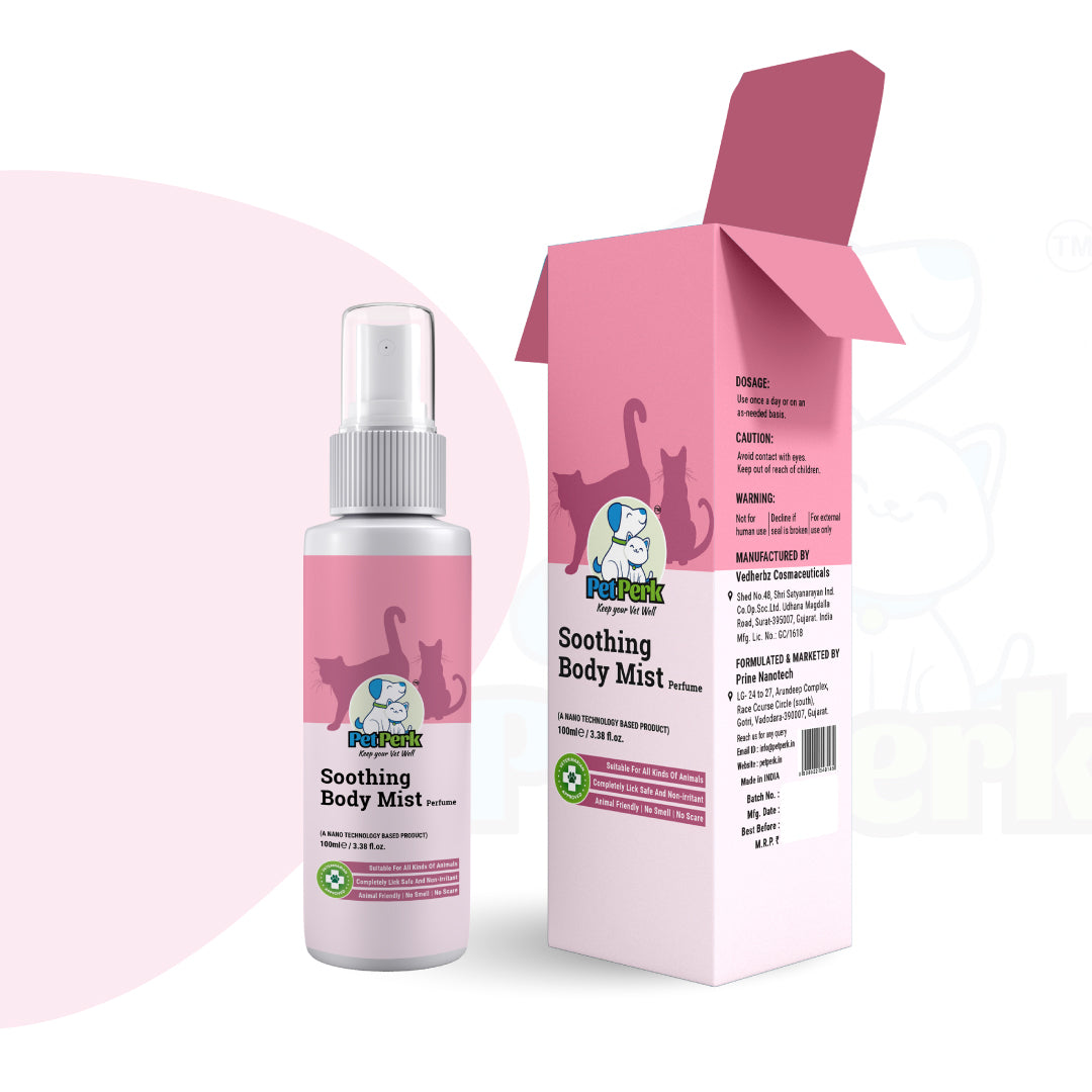 Perfume (Soothing Body Mist Spray) for Cat (100 ml / Piece)