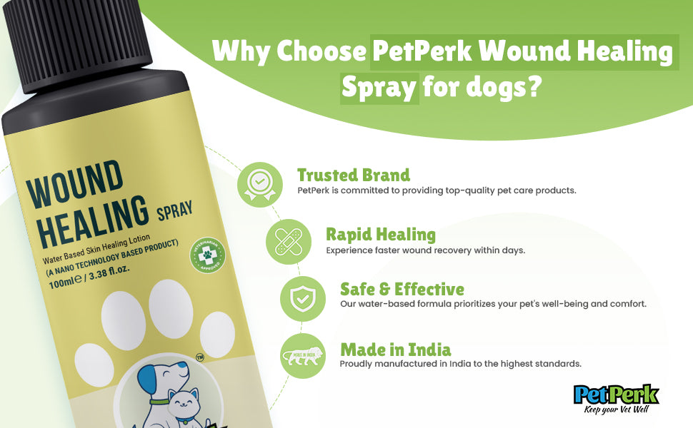 Wound Healing Spray for Dog