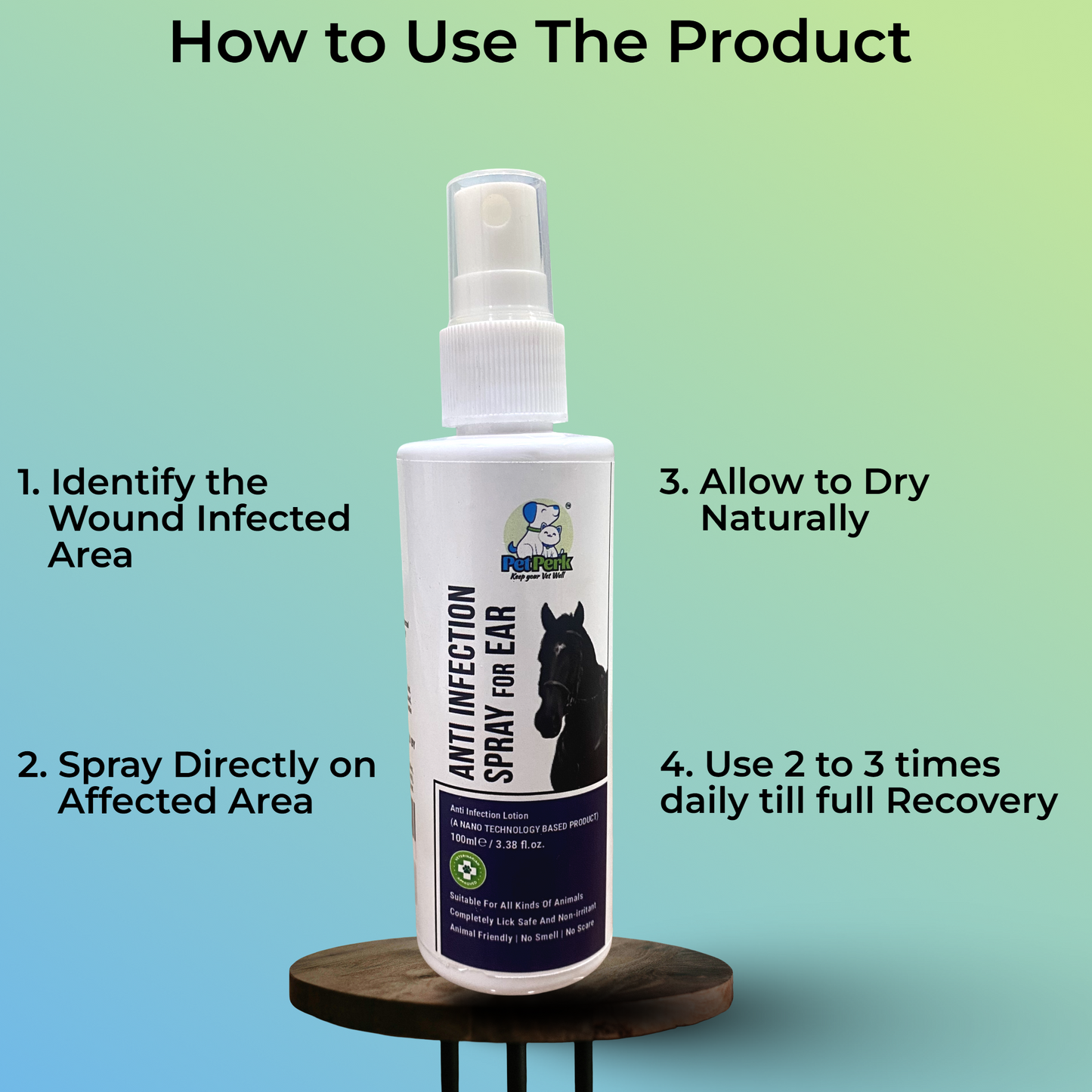 Anti Ear Infection Spray for Horse