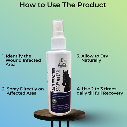 Anti Ear Infection Spray for Horse