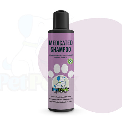 Medicated Shampoo For Dogs | 200 ml, 1 Piece