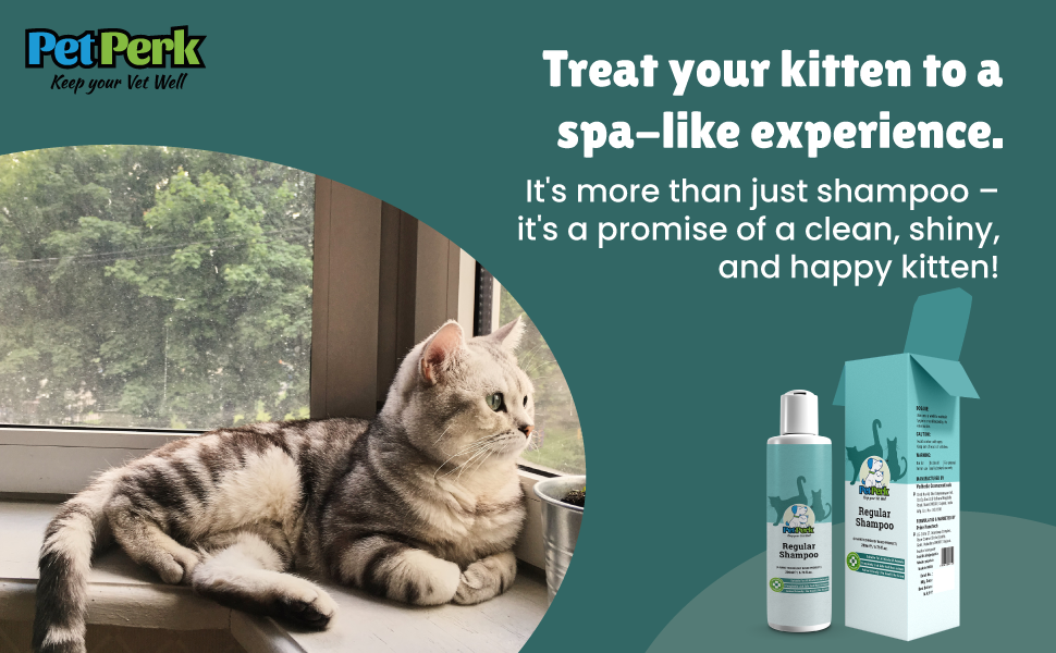 Regular Shampoo For Cats | 200 ml, 1 Piece