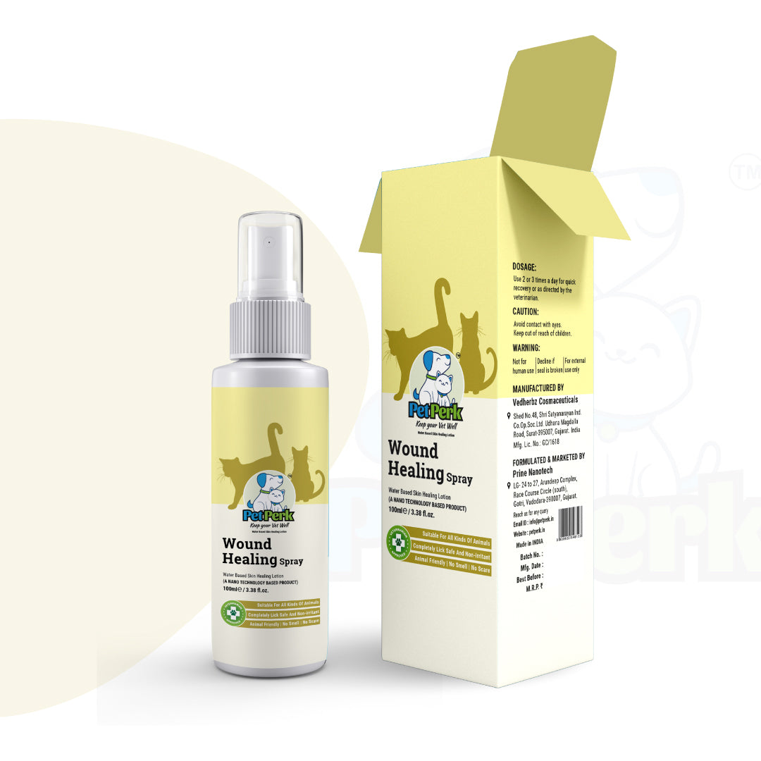 Wound Healing Spray for Cat (100 ml / Piece)