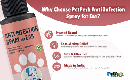 Anti-Infection Spray for Ear: Dog (100 ml / Piece)