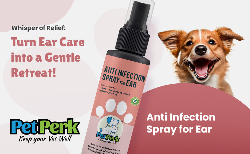 Anti-Infection Spray for Ear: Dog (100 ml / Piece)