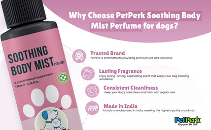 Perfume (Soothing Body Mist Spray) for Dogs (100 ml / Piece)