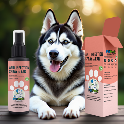 Anti-Infection Spray for Ear: Dog (100 ml / Piece)