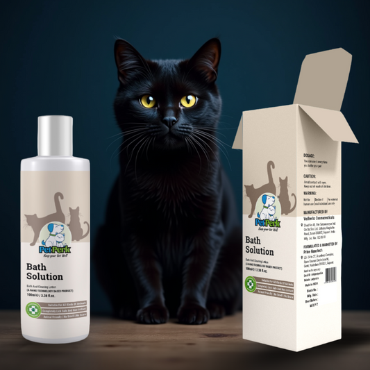 Bath Solution For Cats | 100 ml, 1 Piece