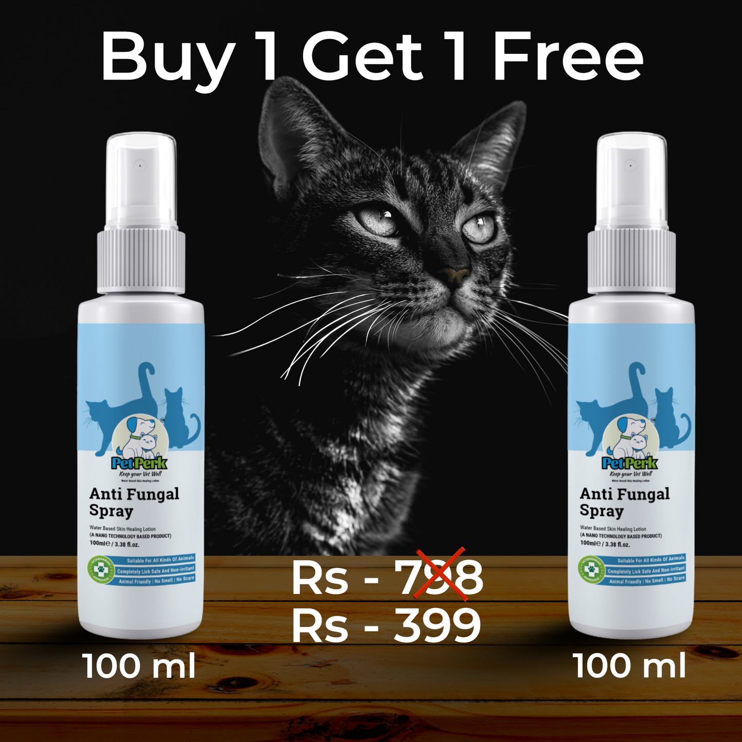Anti-Fungal Spray for Cat