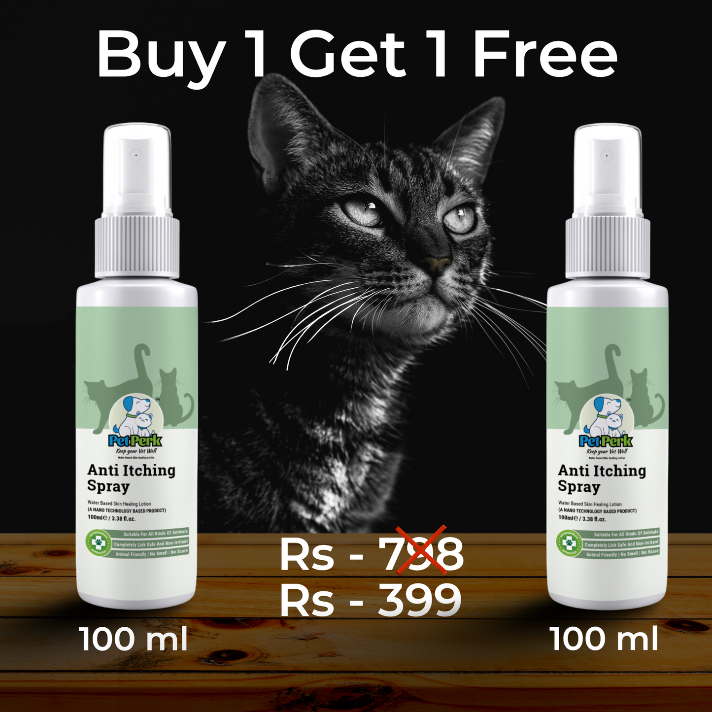 Anti-Itching Spray for Cat