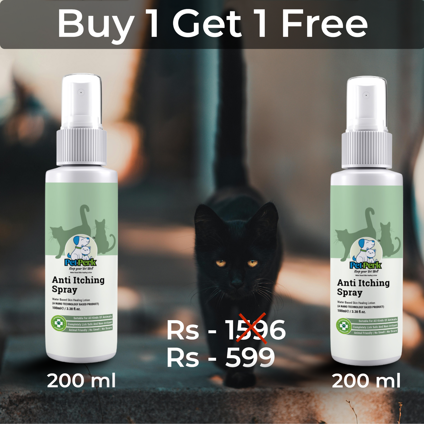 Anti-Itching Spray for Cat