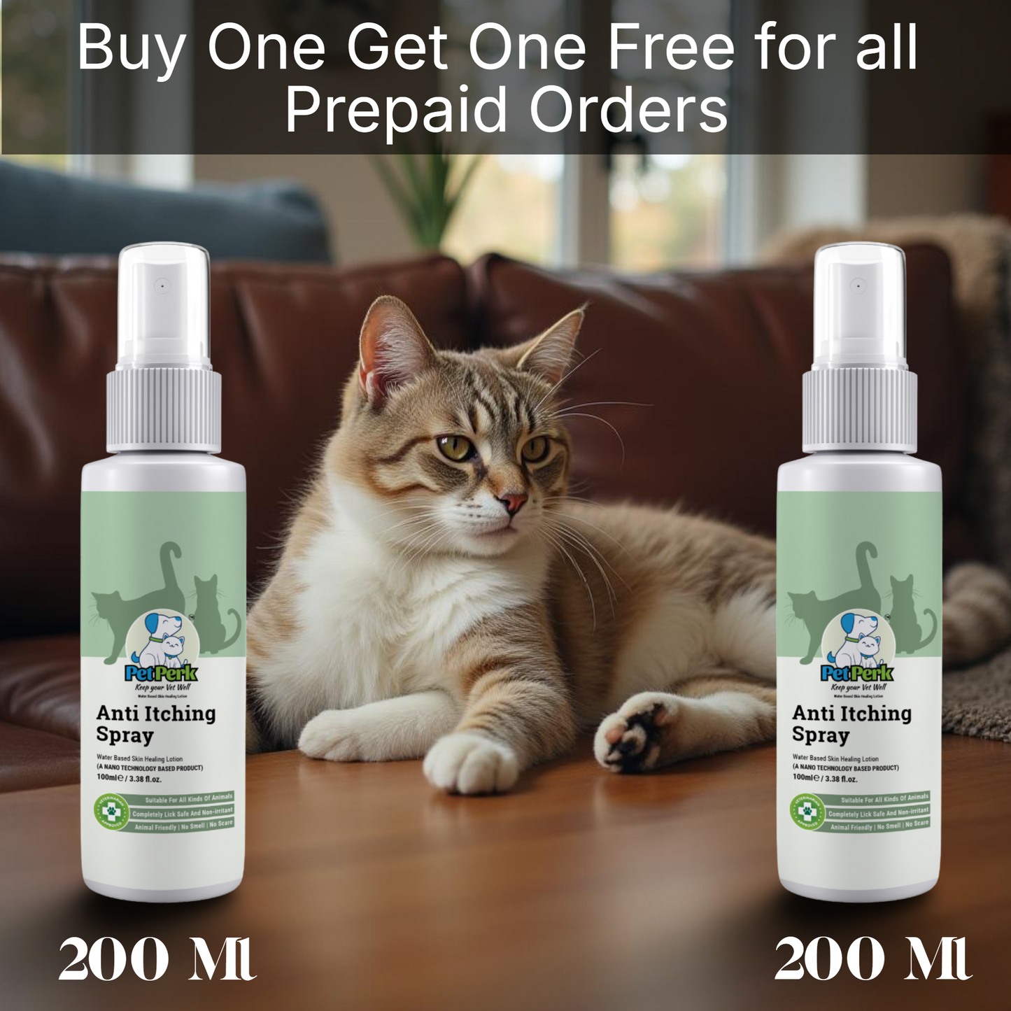 Anti-Itching Spray for Cat