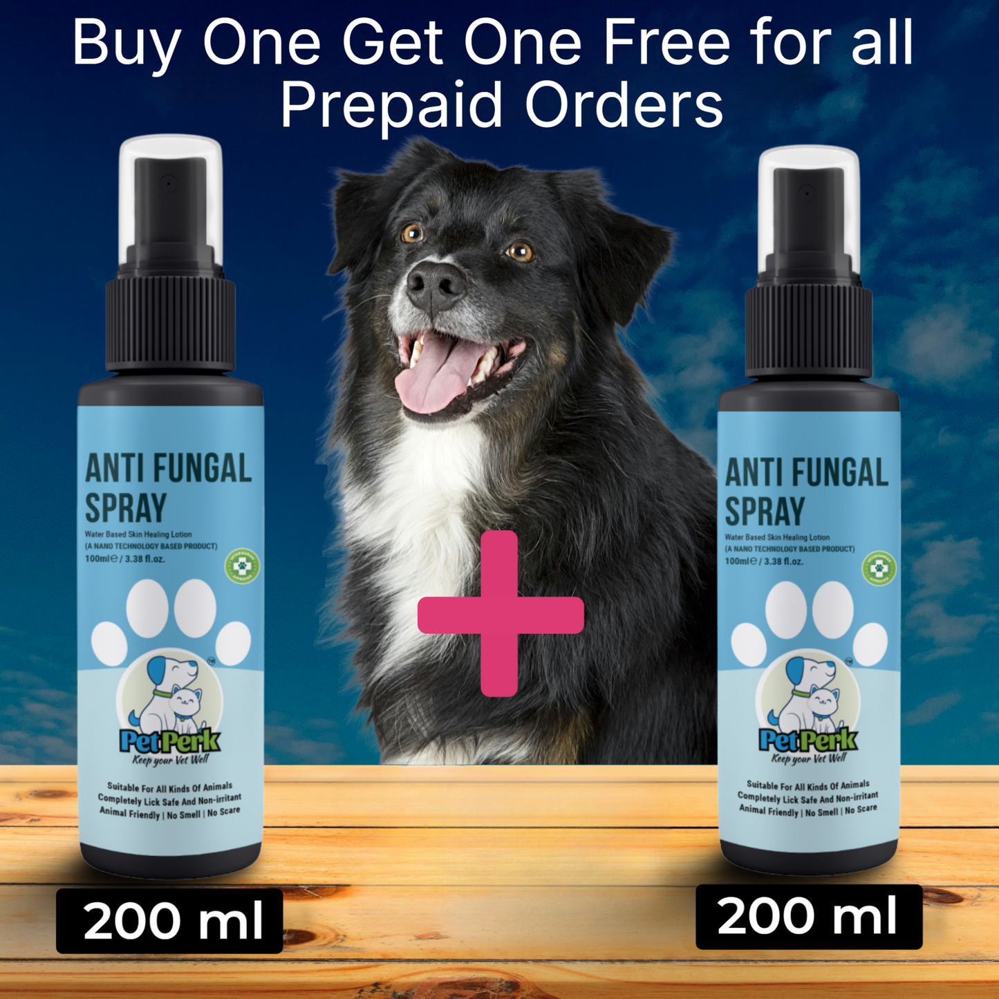 Anti-Fungal Spray for Dog