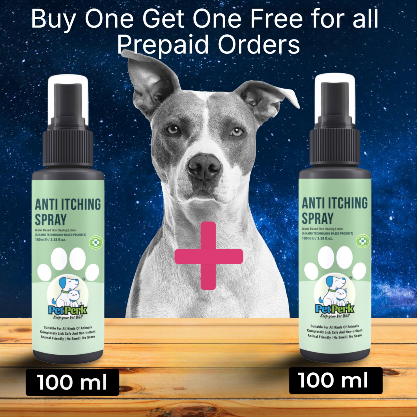 Anti-Itching Spray for Dog