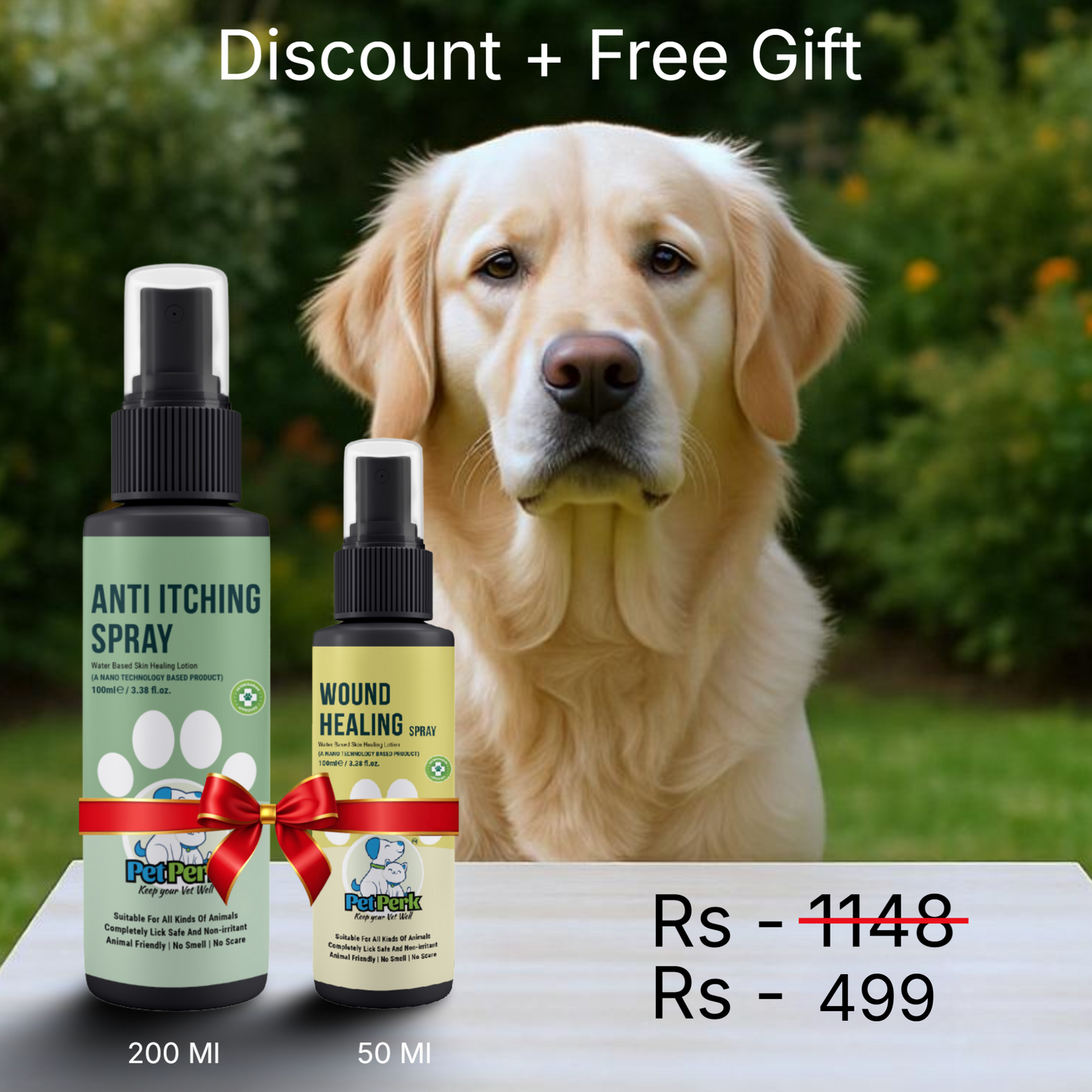 Anti-Itching Spray for Dog