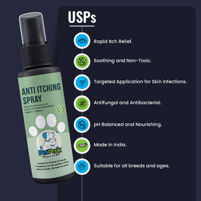 Anti-Itching Spray For Dogs | 100 ml, 1 Piece