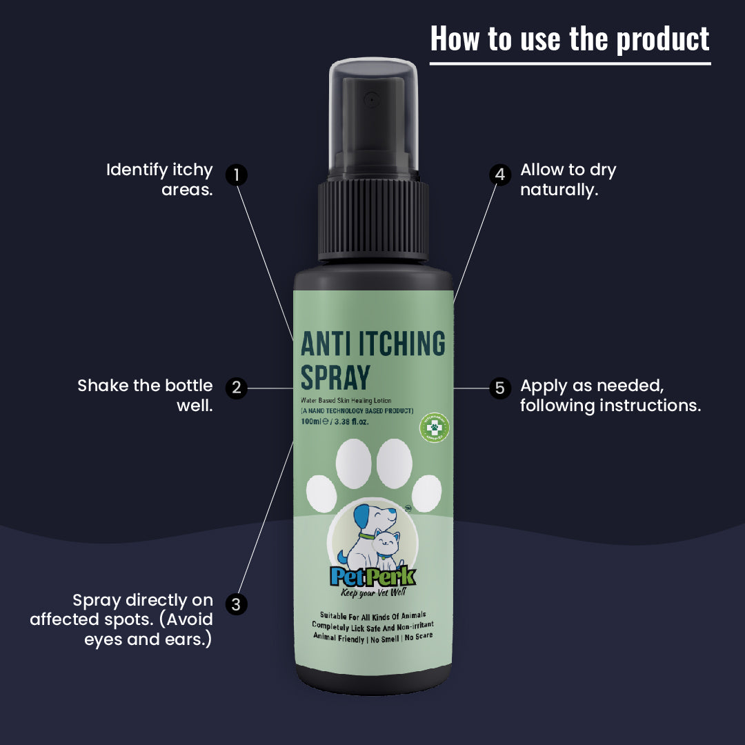 Anti-Itching Spray For Dogs | 100 ml, 1 Piece