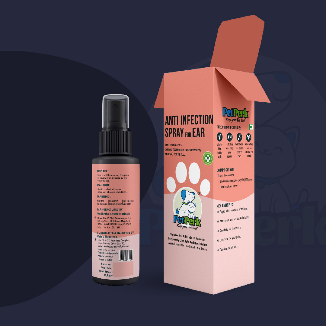 Dog ear hot sale infection spray