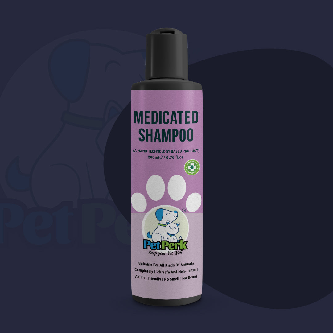 Medicated Shampoo For Dogs 200 Ml 1 Piece Pet Perk medicated-shampoo-for-dogs-200-ml-1-piece-pet-perk